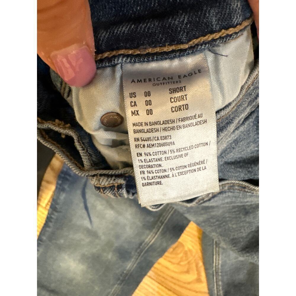 American Eagle Jeans 90’s Straight women’s 00 Short - Picture 5 of 6